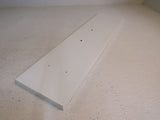 Designer Cabinet Drawer Face Flat 23.5in x 5.75in x 0.75in White Veneer -- Used