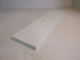 Designer Cabinet Drawer Face Flat 23.5in x 5.75in x 0.75in White Veneer -- Used