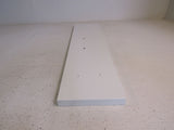 Designer Cabinet Drawer Face Flat 23.5in x 5.75in x 0.75in White Veneer -- Used