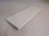 Designer Cabinet Drawer Face Flat 16.25in x 5.75in x 0.75in White Veneer -- Used