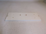 Designer Cabinet Drawer Face Flat 16.25in x 5.75in x 0.75in White Veneer -- Used