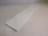 Designer Cabinet Drawer Face Flat 25.375in x 5.875in x 0.75in White Veneer -- Used