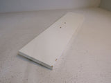 Designer Cabinet Drawer Face Flat 23.5in x 5.75in x 0.75in White Veneer -- Used