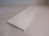 Designer Cabinet Drawer Face Flat 21.875in x 6.875in x 0.75in White Veneer -- Used