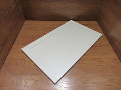 Designer Cabinet Door Shaker Style 35.75in x 21.75in x 0.75in White Veneer -- Used