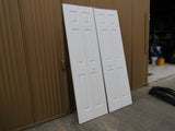 Set of Bifold Closet Doors 80-in x 24-in White Masonite