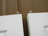 Set of Bifold Closet Doors 80-in x 24-in White Masonite