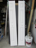 Set of Bifold Closet Doors 80-in x 24-in White Masonite