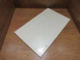 Designer Cabinet Door Shaker Style 35.75in x 21.625in x 0.75in White Wood -- Used