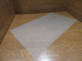 Standard Fluorescent Light Diffuser Sheet 39.75in x 22.75in x 0.25in Clear White -- Used