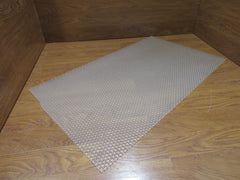 Standard Fluorescent Light Diffuser Sheet 39.75in x 22.75in x 0.25in Clear White -- Used