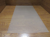 Standard Fluorescent Light Diffuser Sheet 39.75in x 22.75in x 0.25in Clear White -- Used
