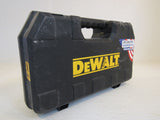 DeWalt Portable Power Tool Case 16in x 11in x 5in Black/Yellow Plastic -- Used