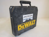 DeWalt Portable Power Tool Case 15in x 14in x 5in Black/Yellow Plastic -- Used