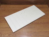 Designer Cabinet Drawer Face Country Style 29.875in x 14.875in White Veneer -- Used