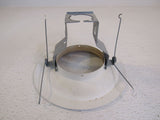 Halo Light Fixture Can Ring Splay Trim 6-in White 327P Metal -- Used