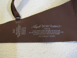 Victoria's Secret Secret Embrace Bra Brown Push Up Bra Angels 34C 508194 -- Used