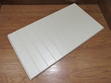 Designer Cabinet Drawer Face Country Style 34in x 18.25in x 0.75in White Veneer -- Used