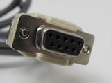Standard DB9 Serial Cable 7 ft Male Female -- Used