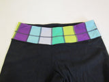 Lululemon Leggings Groove Crop Pant Reversible Size 6 Black Luon Female -- Used