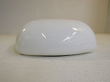Designer Square Light Lamp Shade 13-in 11-5/8in OD Opening White Glass -- Used