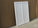 Designer Refrigerator Panel Shaker Style 48in x 34in x 1in White Wood -- Used