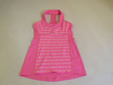 Lululemon Athletic Tank Top Size 6 Pink Halter Racerback Built In Bra Luon -- Used