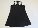 Lululemon Athletic Tank Top Black Racerback Size 6-8 Luon Female -- Used