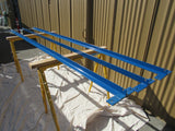 Commercial Angle Iron With Brackets 2-in x 2-in Lot of 3 Royal Blue Steel -- New
