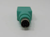 Microsoft PS2 6-Pin-Mini Port to USB-A Adapter Male Female -- Used