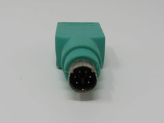 Microsoft PS2 6-Pin-Mini Port to USB-A Adapter Male Female -- Used
