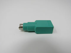 Microsoft PS2 6-Pin-Mini Port to USB-A Adapter Male Female -- Used
