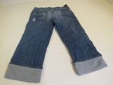 7 For All Mankind Jeans Crop Boy Cut Size 29 Cotton Female P109203S-203S -- Used