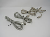 Standard USB Type A 2.0 to Type B 2.0 Cables Lot of 4 55 in -- Used