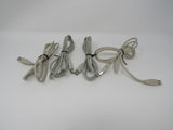 Standard USB Type A 2.0 to Type B 2.0 Cables Lot of 4 55 in -- Used