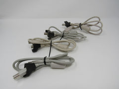 Standard USB Type A 2.0 to Type B 2.0 Cables Lot of 4 32 in -- Used