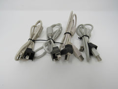 Standard USB Type A 2.0 to Type B 2.0 Cables Lot of 4 32 in -- Used