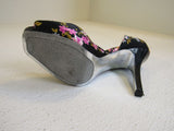 Jessica Simpson Heels Josette 3-in Fabric Female Size 7.5B Floral -- Used