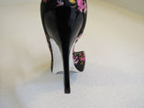 Jessica Simpson Heels Josette 3-in Fabric Female Size 7.5B Floral -- Used