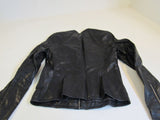 le chateau Jacket Black Small Faux Leather Female Adult 287356 -- Used