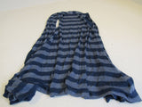 INC International Concepts Sweater Blue Striped Petite Small Rayon Female -- Used