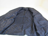 Alfani Mens Suit Navy Blue Mini Pin Stripe 38W X 32L Pants 44 Chest Wool -- Used