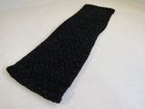 Limited Edition Scarf 32 1/2-in Black & Silver Infinity Acrylic Female -- Used