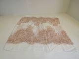 Designer Scarf 29-in Cream & Peach Infinity Female -- Used