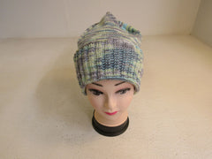 Handcrafted Beanie Hat 70% Merino 20% Nylon 10% Cashmere Female Adult -- New
