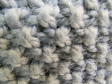 Handcrafted Owl Cowl Gunmetal Gray Textured 100% Merino Female Adult -- New