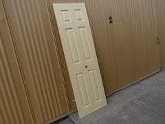 Right Side Bifold Closet Door 78-in x 24-in Dark Beige Masonite