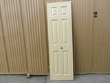 Right Side Bifold Closet Door 78-in x 24-in Dark Beige Masonite