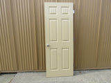 Interior Door with Door Knob 79-in x 30-in Dark Beige