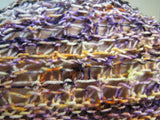 Handcrafted Shawl Multicolored Lots of Texture 100% Merino Female Adult -- New